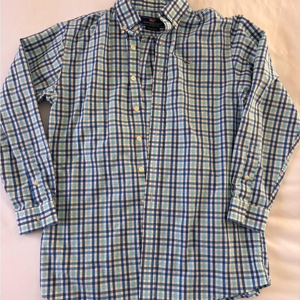 Vineyard Vines Plaid Button-Down Shirt